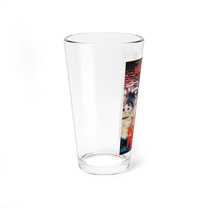 THE CURSE OF THE MUMMY'S TOMB (GERMAN) 1964 Movie Poster - Pint Glass 16oz-Go Mug Yourself