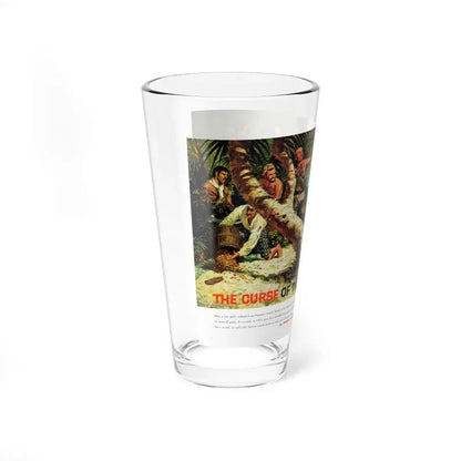 The Curse of the Spanish Treasure, Argosy magazine, November 1959 (Magazine Illustration) Pint Glass 16oz - Go Mug Yourself