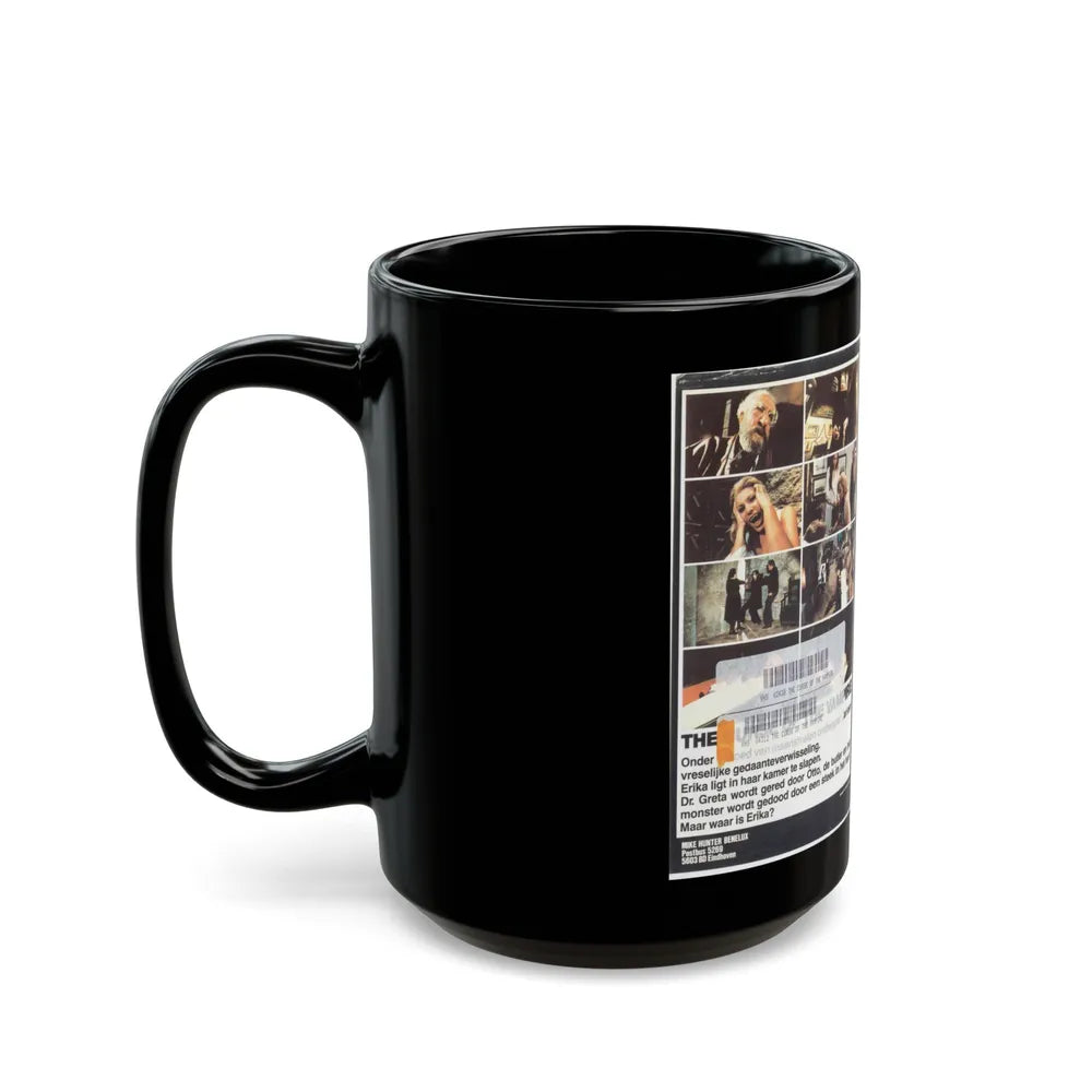 THE CURSE OF THE VAMPIRE (VHS COVER) - Black Coffee Mug-Go Mug Yourself