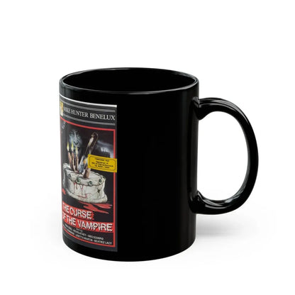 THE CURSE OF THE VAMPIRE (VHS COVER) - Black Coffee Mug - Go Mug Yourself