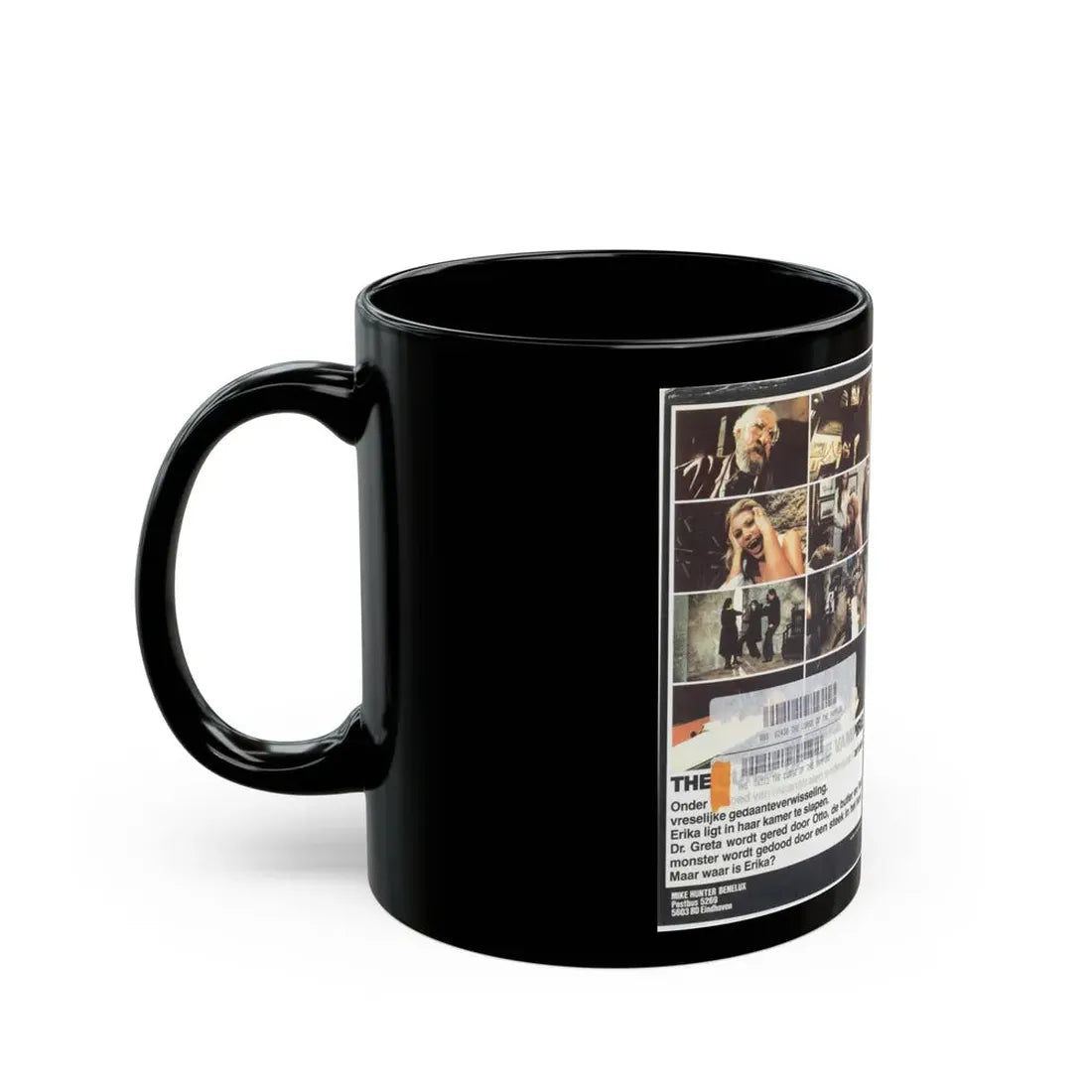 THE CURSE OF THE VAMPIRE (VHS COVER) - Black Coffee Mug - Go Mug Yourself