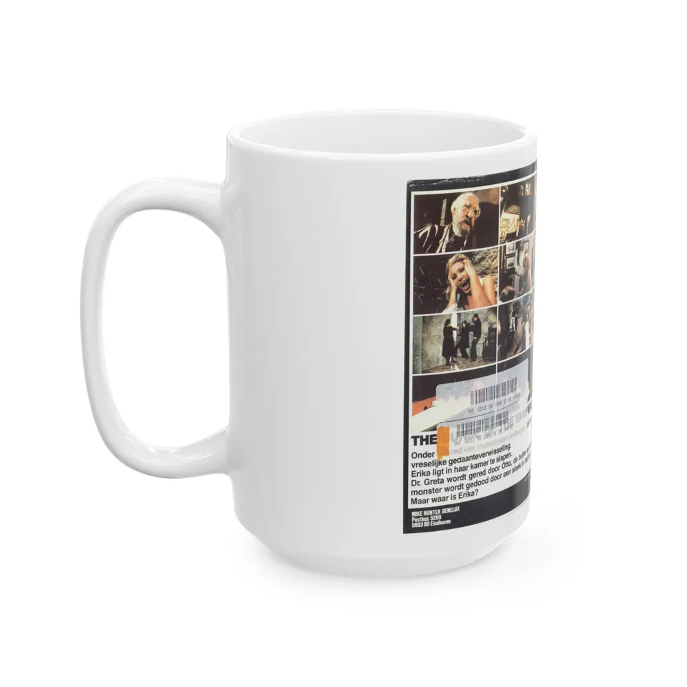 THE CURSE OF THE VAMPIRE (VHS COVER) - White Coffee Mug-Go Mug Yourself