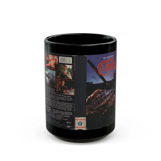 THE CURSE (VHS COVER) - Black Coffee Mug 15oz - Go Mug Yourself