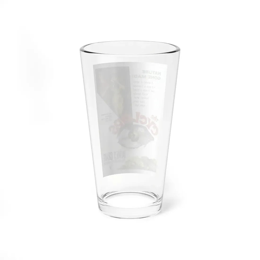 THE CYCLOPS 1957 Movie Poster - Pint Glass 16oz - Go Mug Yourself