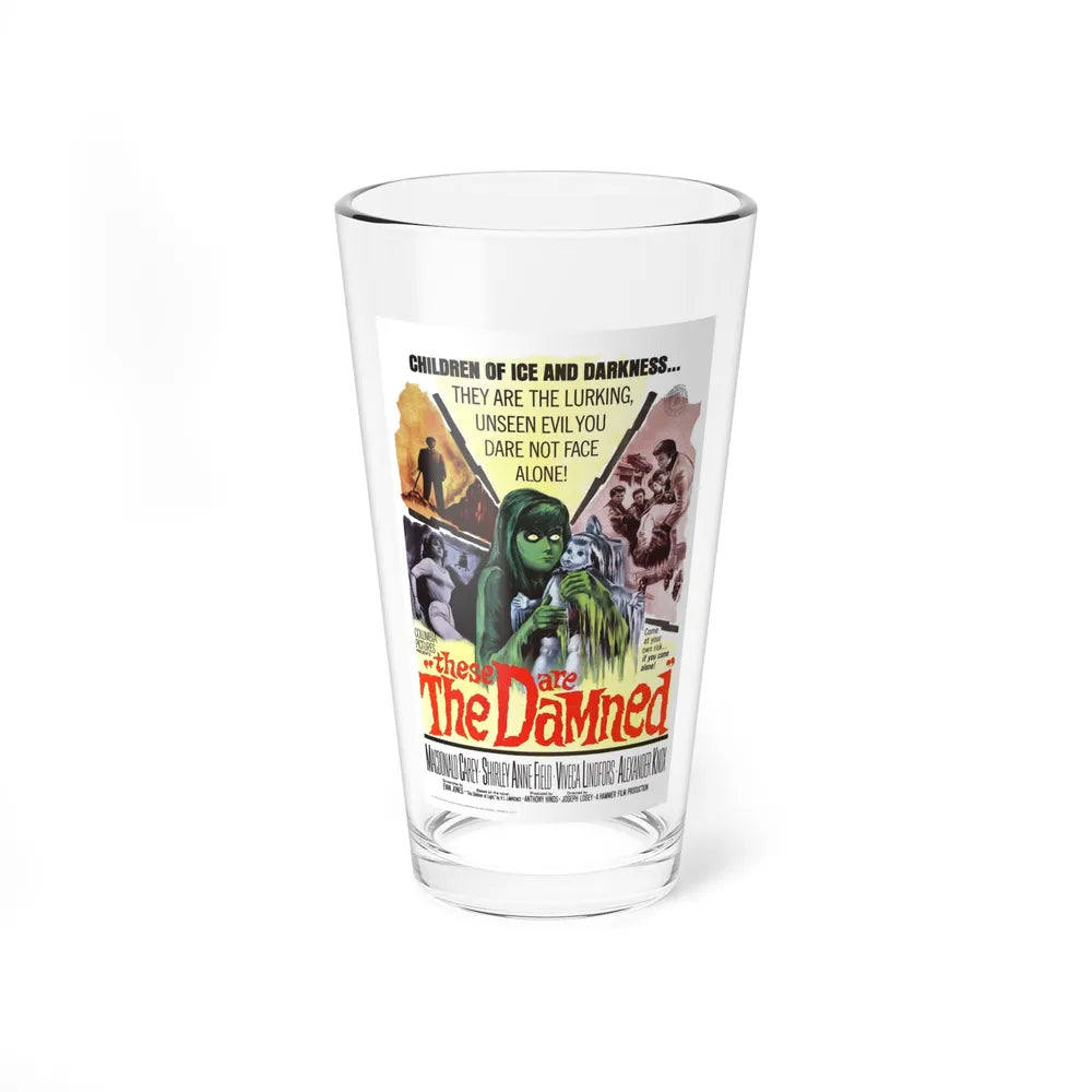 THE DAMNED 1969 Movie Poster - Pint Glass 16oz-16oz-Go Mug Yourself