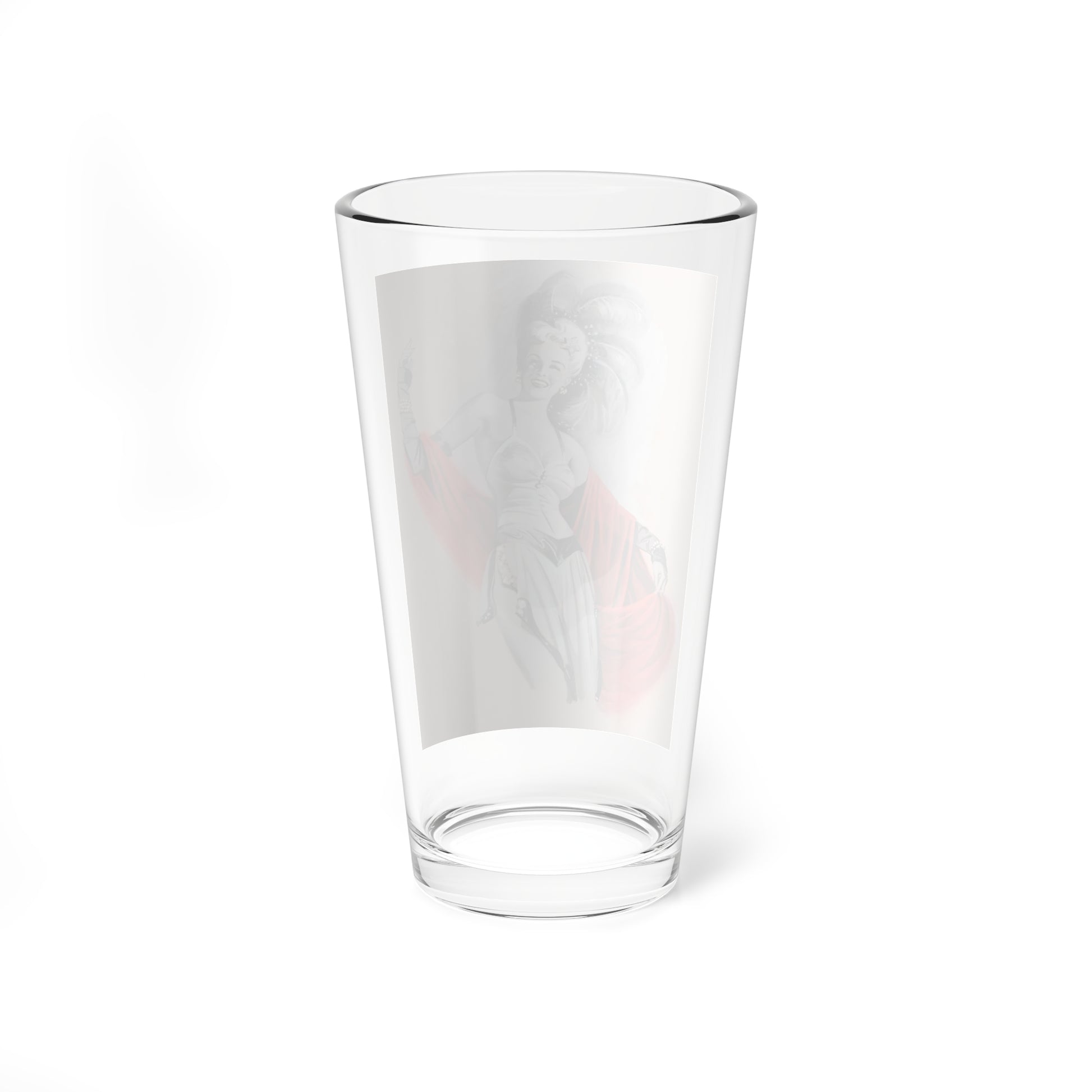 The Dancer (Magazine Illustration) Pint Glass 16oz-Go Mug Yourself