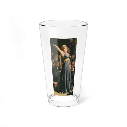 The Dangerous Woman, Collier's magazine, 1946 (Magazine Illustration) Pint Glass 16oz 16oz - Go Mug Yourself