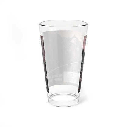 The Daring Daylight Raid On Germany's Mile-High Fortress, Male, December 1960 (Magazine Illustration) Pint Glass 16oz - Go Mug Yourself