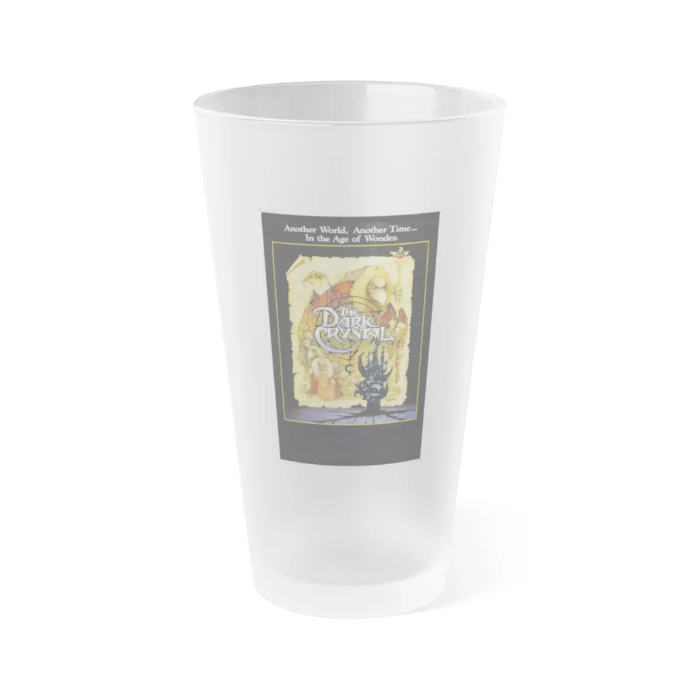 THE DARK CRYSTAL 1982 Movie Poster - Frosted Pint Glass 16oz-16oz-Frosted-Go Mug Yourself