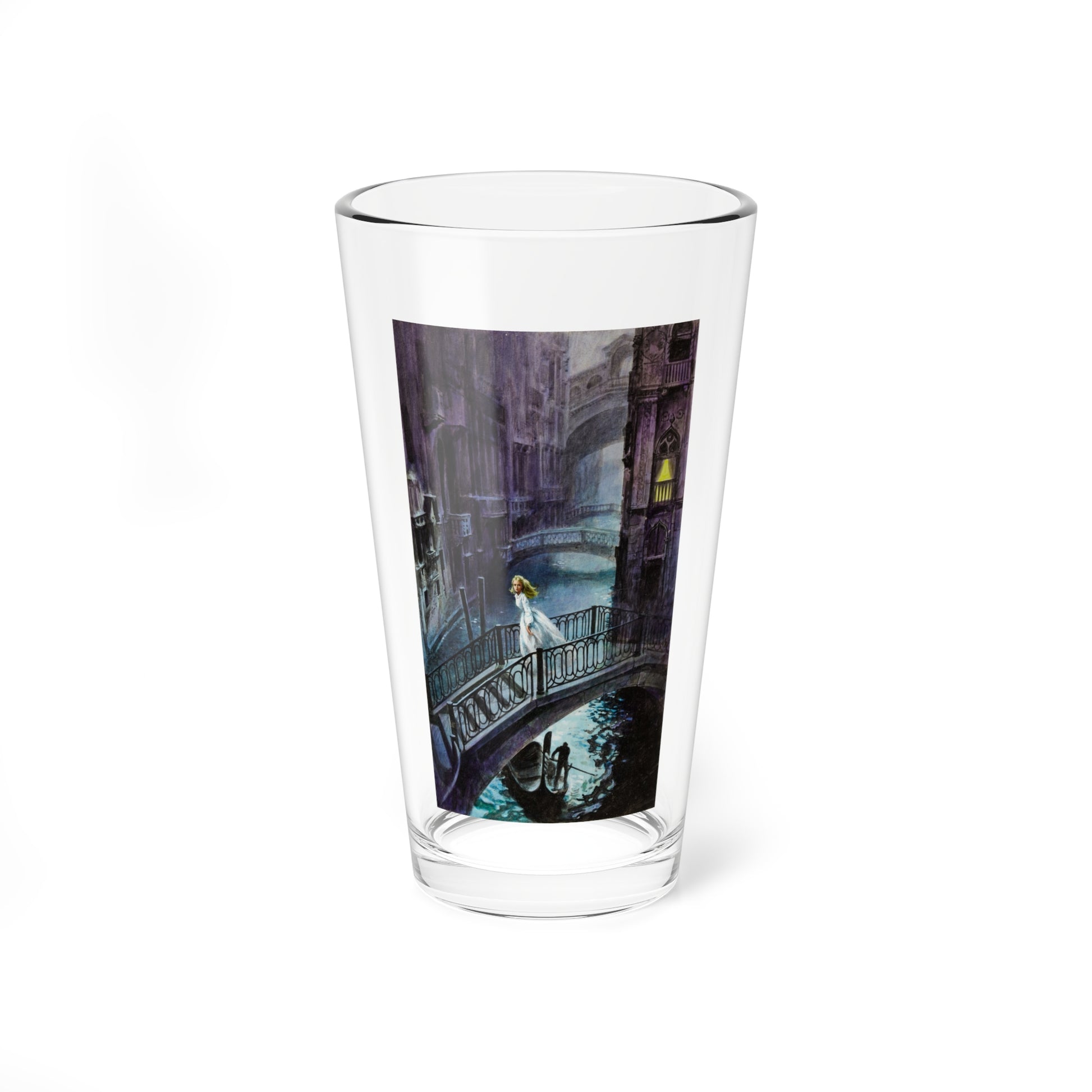 The Dark Gondola, Paperback Cover (Ace Star, 1971) - Pint Glass 16oz-16oz-Go Mug Yourself