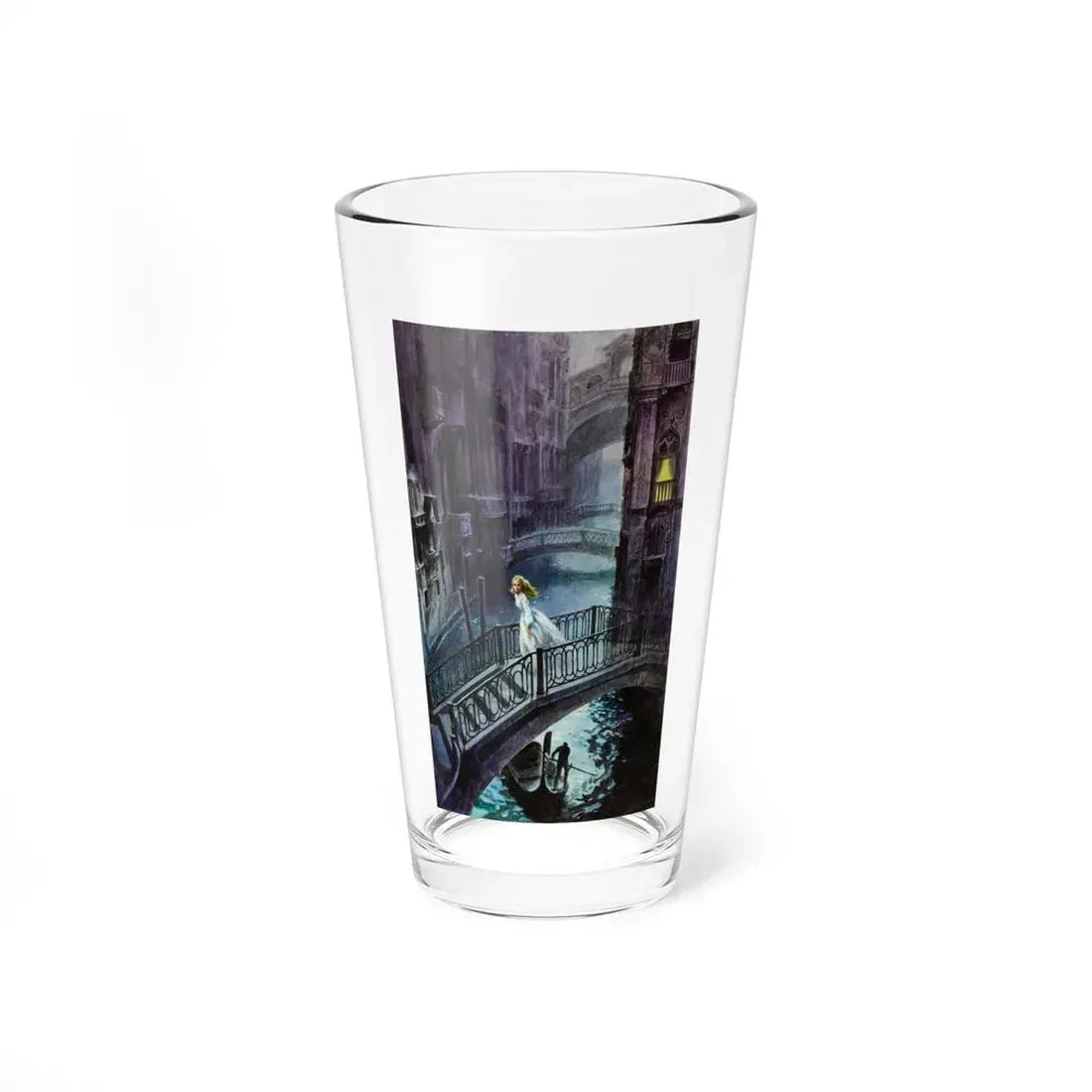 The Dark Gondola, Paperback Cover (Ace Star, 1971) - Pint Glass 16oz 16oz - Go Mug Yourself