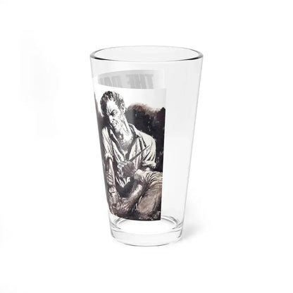 The Dark Hour, Adam magazine, January 1974 (Magazine Illustration) Pint Glass 16oz - Go Mug Yourself