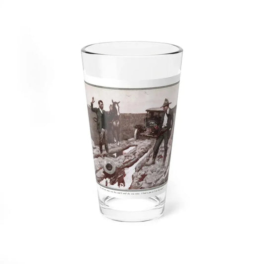 The Dashing Stranger, McCall's magazine, September 1922 (Magazine Illustration) Pint Glass 16oz 16oz - Go Mug Yourself