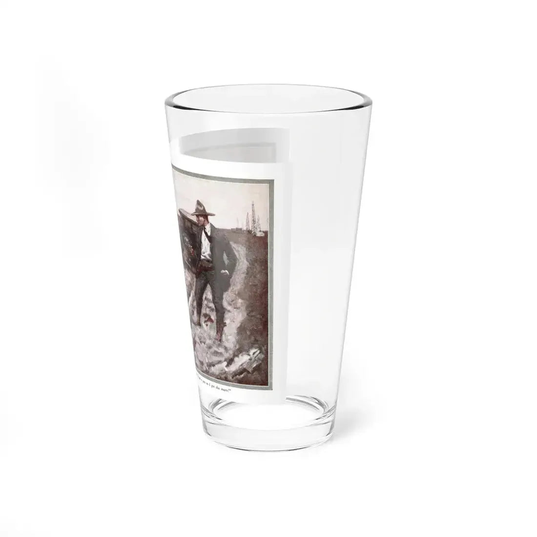 The Dashing Stranger, McCall's magazine, September 1922 (Magazine Illustration) Pint Glass 16oz - Go Mug Yourself