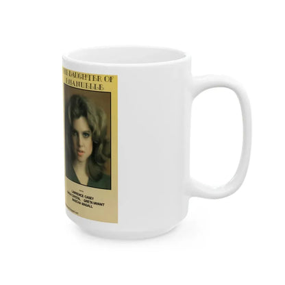 THE DAUGHTER OF EMANUELLE (VHS COVER) - White Coffee Mug - Go Mug Yourself