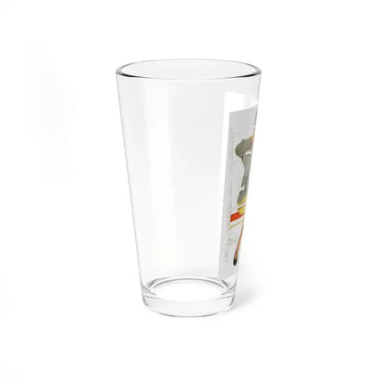 The Daughter of Sheila MacKaye, Saturday Evening Post, November 8, 1958 (Magazine Illustration) Pint Glass 16oz - Go Mug Yourself