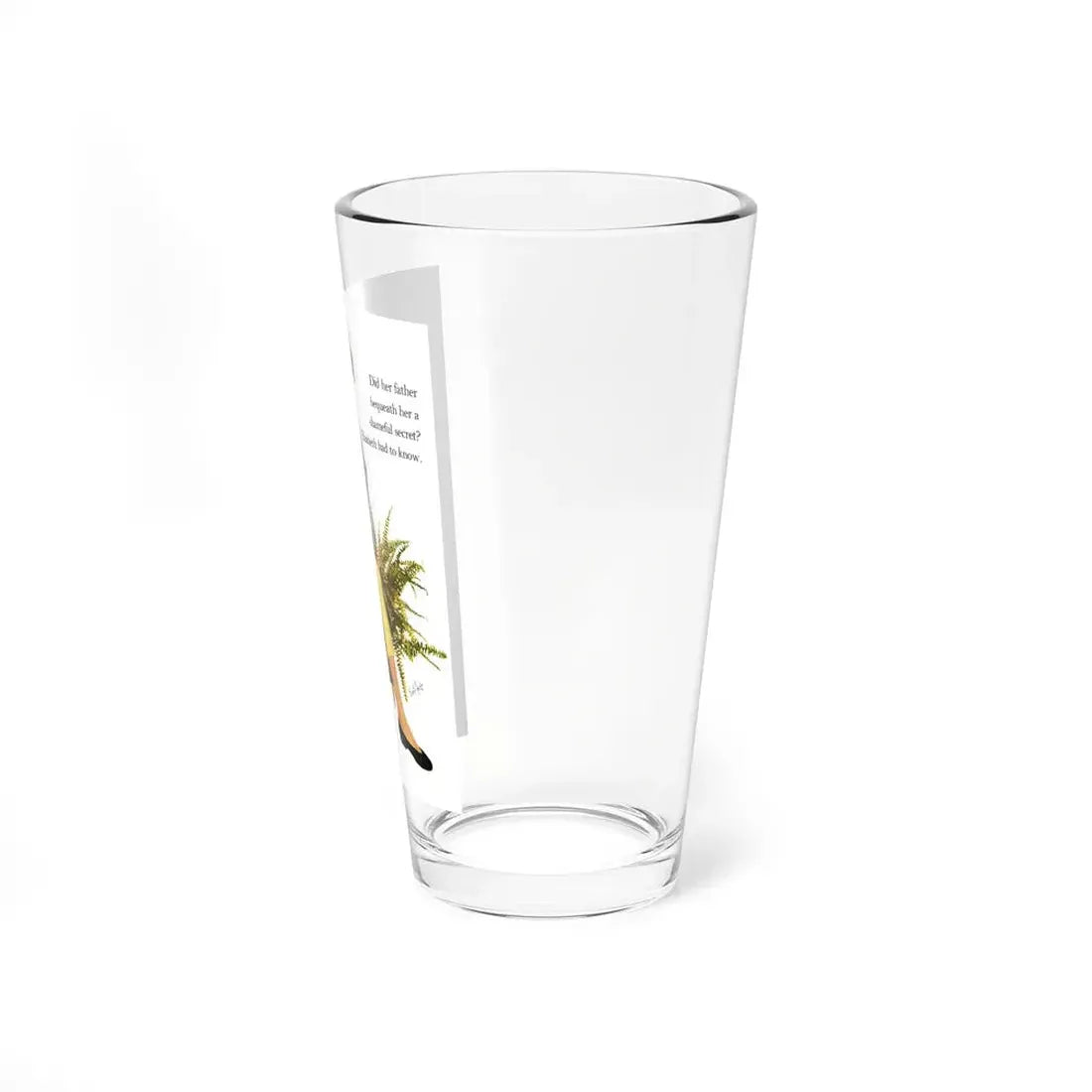 The Daughter of Sheila MacKaye, Saturday Evening Post, November 8, 1958 (Magazine Illustration) Pint Glass 16oz - Go Mug Yourself