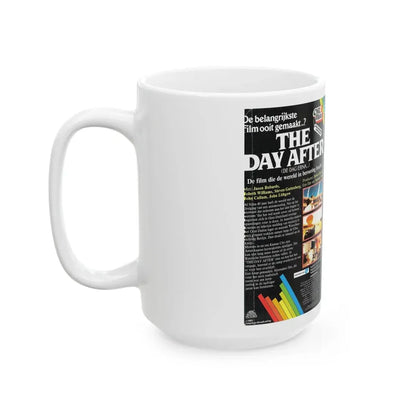 THE DAY AFTER (VHS COVER) - White Coffee Mug - Go Mug Yourself