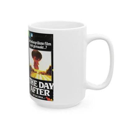 THE DAY AFTER (VHS COVER) - White Coffee Mug - Go Mug Yourself