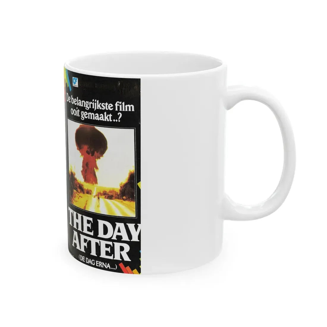 THE DAY AFTER (VHS COVER) - White Coffee Mug - Go Mug Yourself