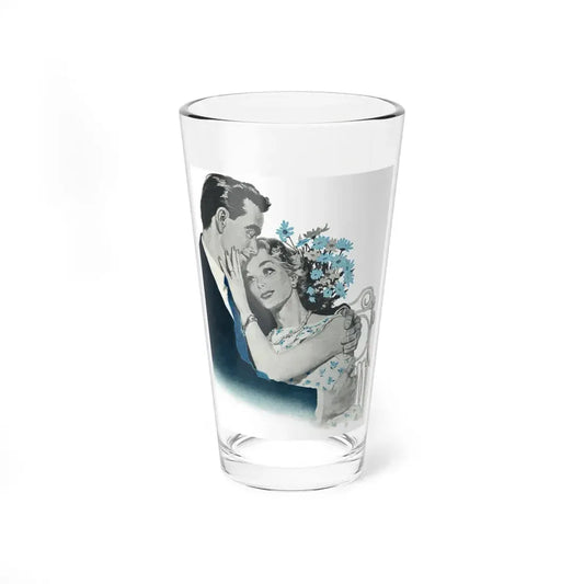The Day Before The Wedding by Howard Wyce, Woman's Own magazine, 1959 (Magazine Illustration) Pint Glass 16oz 16oz - Go Mug Yourself