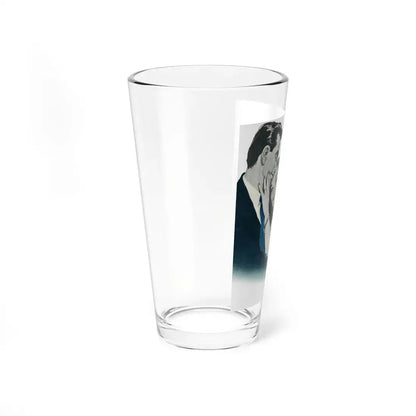 The Day Before The Wedding by Howard Wyce, Woman's Own magazine, 1959 (Magazine Illustration) Pint Glass 16oz - Go Mug Yourself