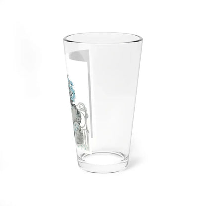 The Day Before The Wedding by Howard Wyce, Woman's Own magazine, 1959 (Magazine Illustration) Pint Glass 16oz - Go Mug Yourself