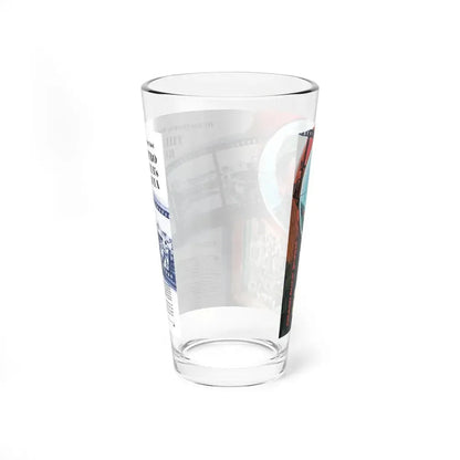 The Day Castro Beat The CIA's Mafia, Men's Adventure Quarterly 8 (Magazine Illustration) Pint Glass 16oz - Go Mug Yourself