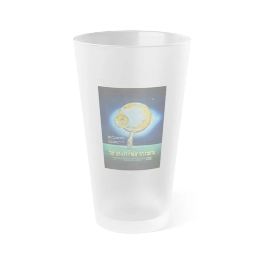 THE DAY IT CAME TO EARTH 1977 Movie Poster - Frosted Pint Glass 16oz-16oz-Frosted-Go Mug Yourself