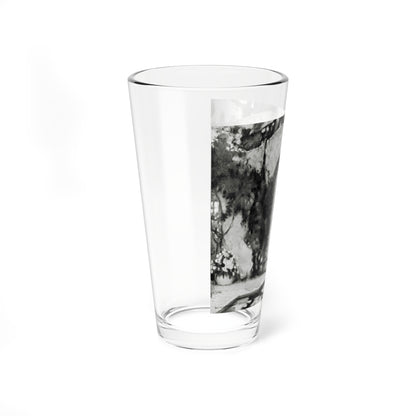 The Day of Little Things, McCalls magazine, January 1923 (Magazine Illustration) Pint Glass 16oz-Go Mug Yourself