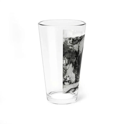 The Day of Little Things, McCalls magazine, January 1923 (Magazine Illustration) Pint Glass 16oz - Go Mug Yourself