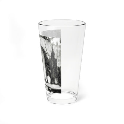 The Day of Little Things, McCalls magazine, January 1923 (Magazine Illustration) Pint Glass 16oz-Go Mug Yourself