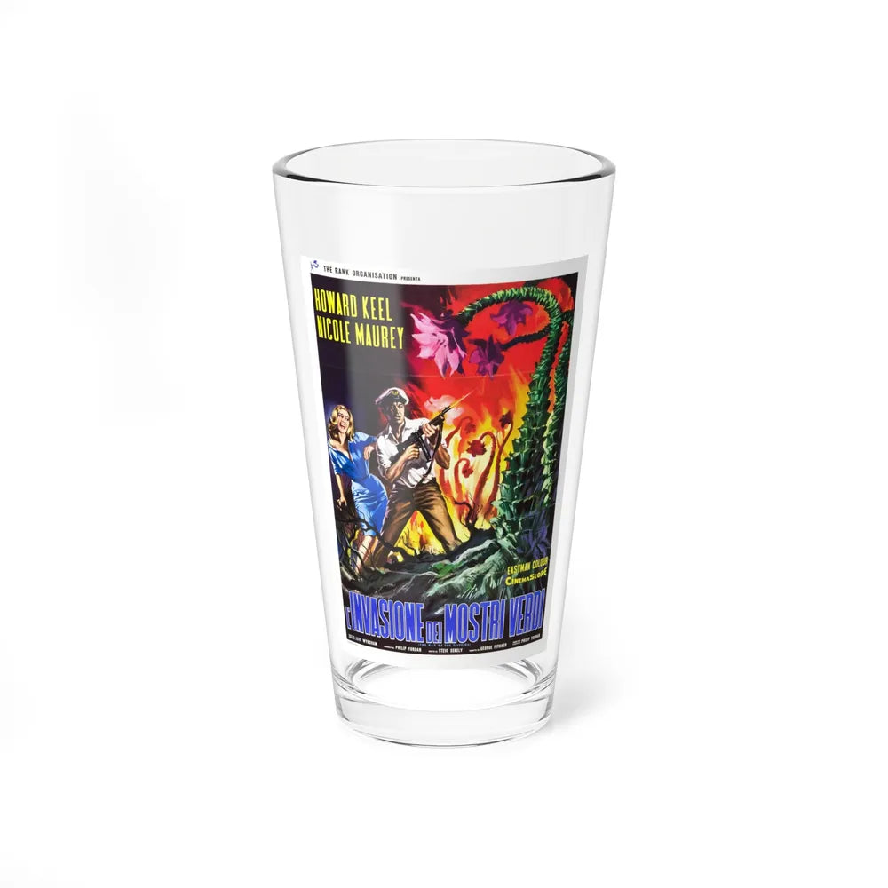 THE DAY OF THE TRIFFIDS (ITALIAN) 1963 Movie Poster - Pint Glass 16oz-16oz-Go Mug Yourself