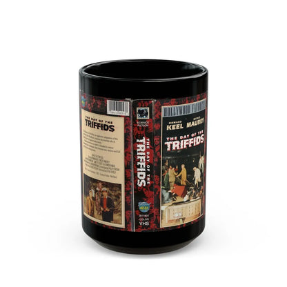 THE DAY OF THE TRIFFIDS (VHS COVER) - Black Coffee Mug-15oz-Go Mug Yourself