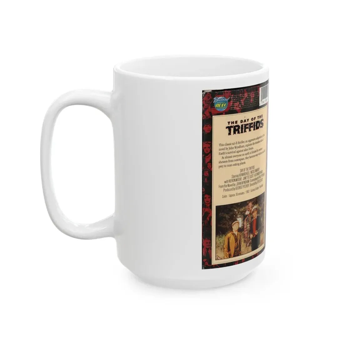 THE DAY OF THE TRIFFIDS (VHS COVER) - White Coffee Mug - Go Mug Yourself