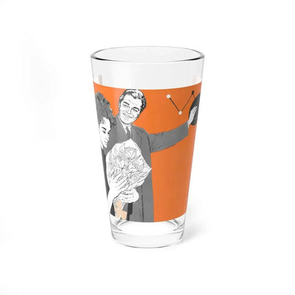The Day That Edward Bower Forgot, Good Housekeeping magazine, 1959 (Magazine Illustration) Pint Glass 16oz 16oz - Go Mug Yourself