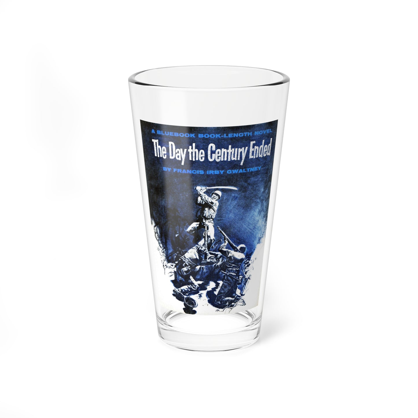 The Day the Century Ended, Bluebook Magazine, June 1955 (Magazine Illustration) Pint Glass 16oz-16oz-Go Mug Yourself