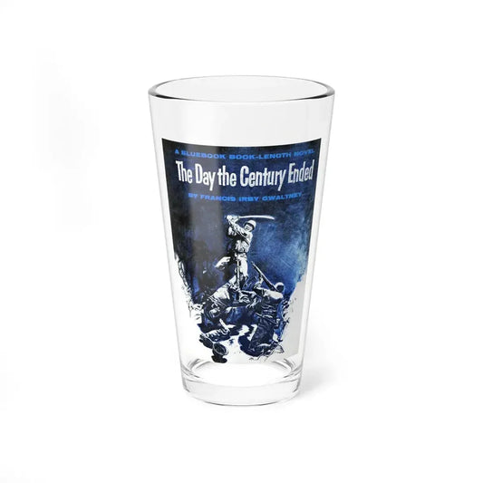 The Day the Century Ended, Bluebook Magazine, June 1955 (Magazine Illustration) Pint Glass 16oz 16oz - Go Mug Yourself