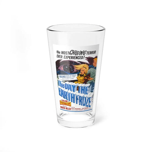 THE DAY THE EARTH FROZE 1959 Movie Poster - Pint Glass 16oz 16oz - Go Mug Yourself