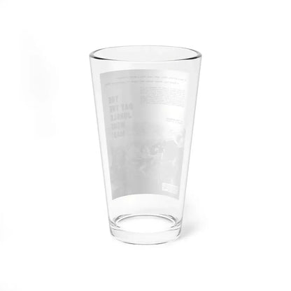 The Day The Jungle Went Mad (1), Man's Adventure, December 1958 (Magazine Illustration) Pint Glass 16oz - Go Mug Yourself