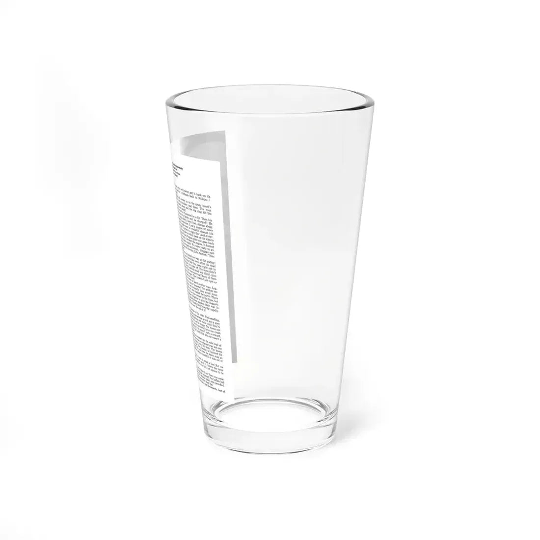 The Day The Jungle Went Mad (2), Man's Adventure, December 1958 (Magazine Illustration) Pint Glass 16oz - Go Mug Yourself