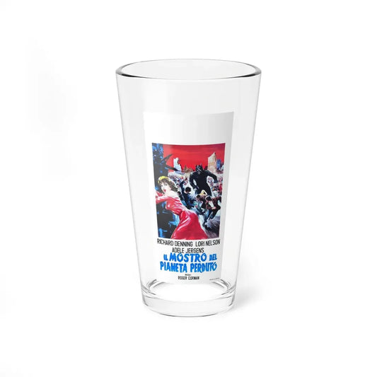 THE DAY THE WORLD ENDED 1955 Movie Poster - Pint Glass 16oz 16oz - Go Mug Yourself