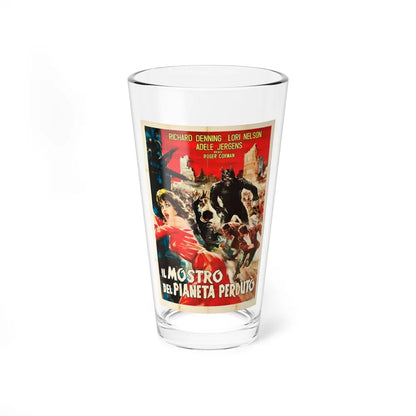 THE DAY THE WORLD ENDED (ITALIAN) 1955 Movie Poster - Pint Glass 16oz-16oz-Go Mug Yourself