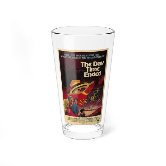 THE DAY TIME ENDED 1980 Movie Poster - Pint Glass 16oz-16oz-Go Mug Yourself