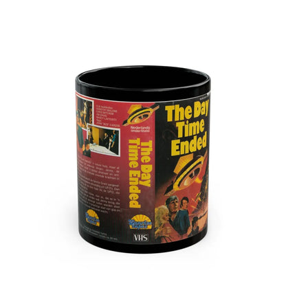 THE DAY TIME ENDED SUNRISE TAPES (VHS COVER) - Black Coffee Mug-11oz-Go Mug Yourself