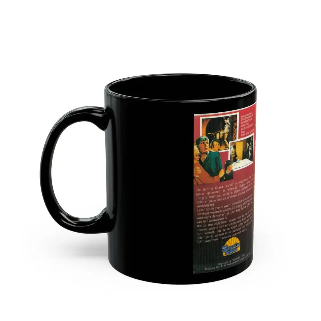 THE DAY TIME ENDED SUNRISE TAPES (VHS COVER) - Black Coffee Mug - Go Mug Yourself