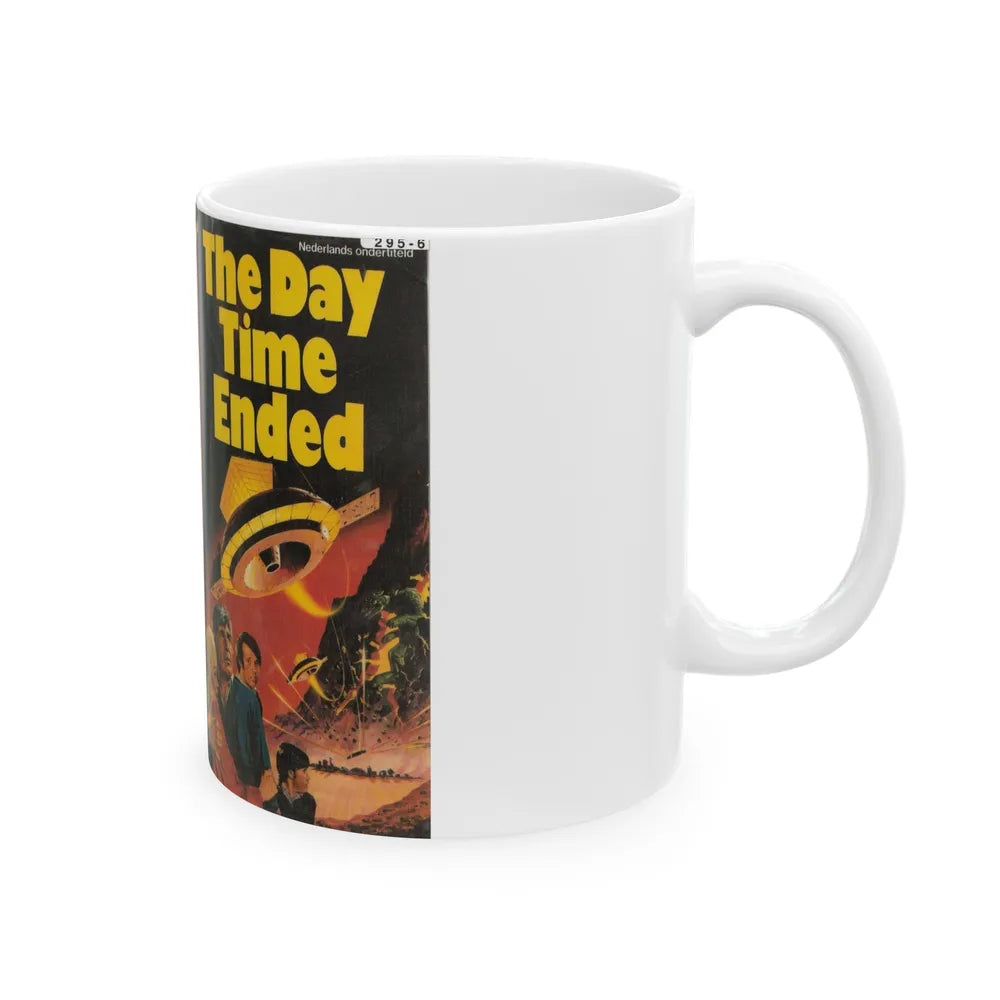 THE DAY TIME ENDED SUNRISE TAPES (VHS COVER) - White Coffee Mug-Go Mug Yourself