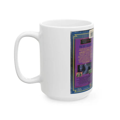 THE DAY TIME ENDED (VHS COVER) - White Coffee Mug - Go Mug Yourself