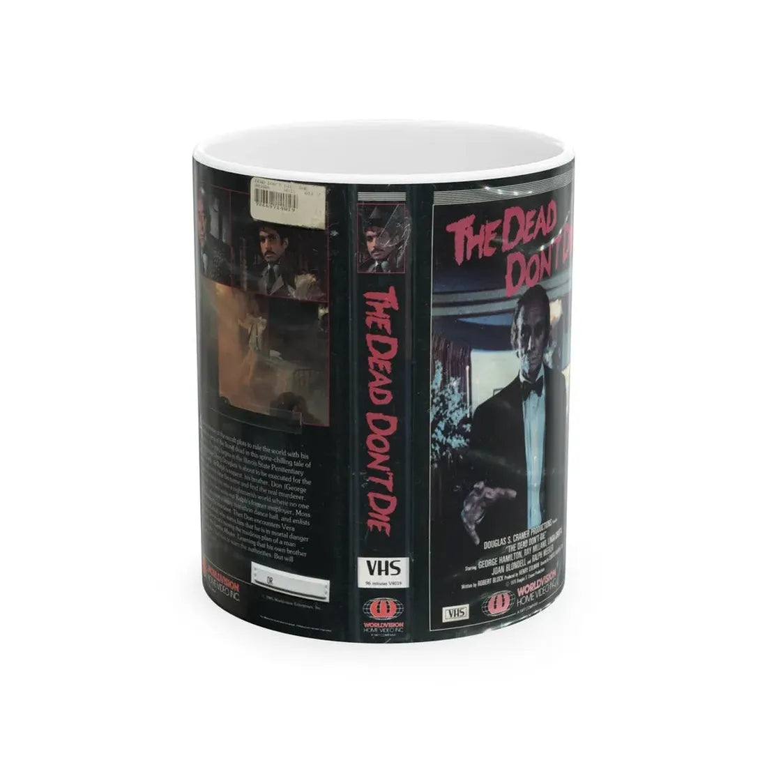 THE DEAD DONT DIE (VHS COVER) - White Coffee Mug 11oz - Go Mug Yourself
