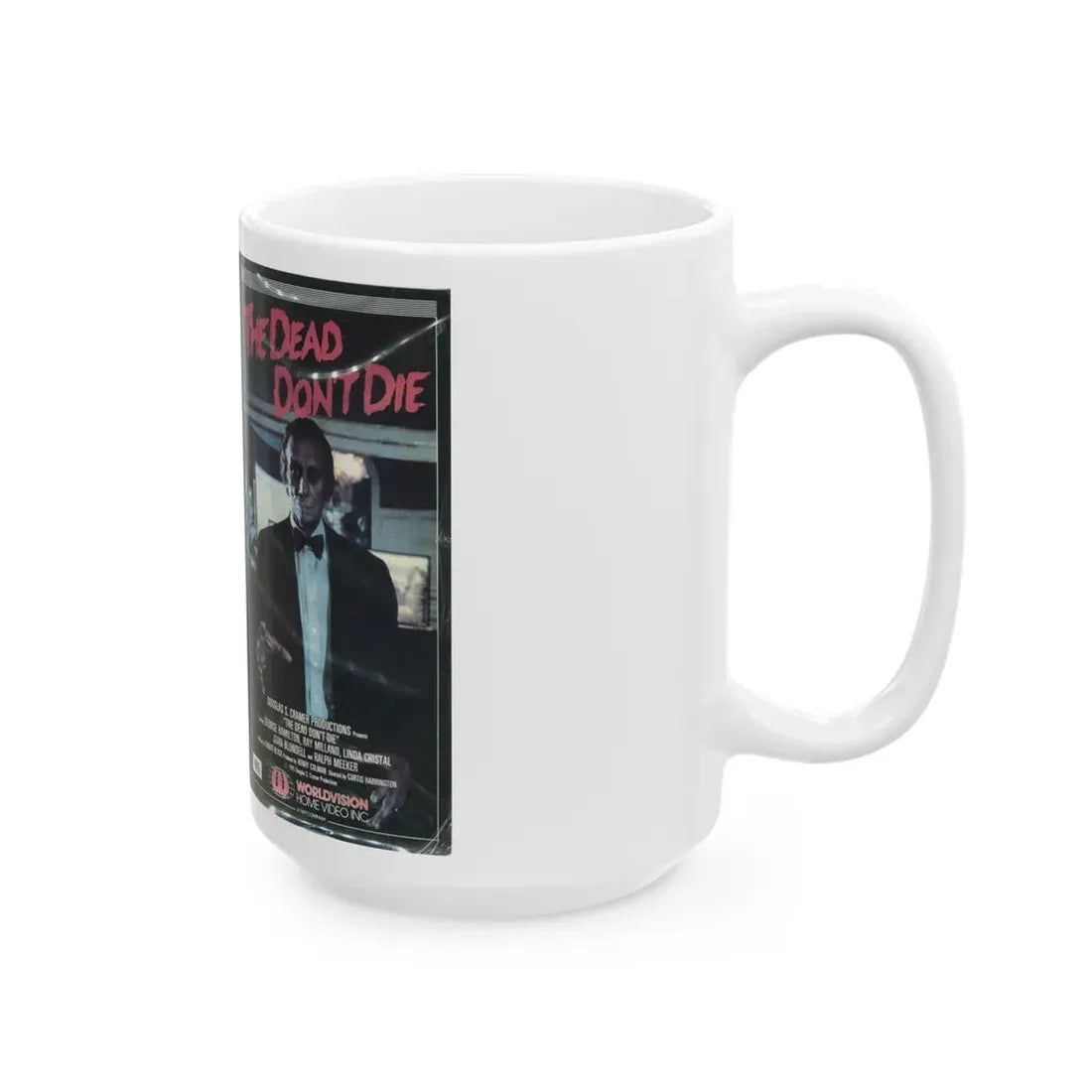 THE DEAD DONT DIE (VHS COVER) - White Coffee Mug - Go Mug Yourself
